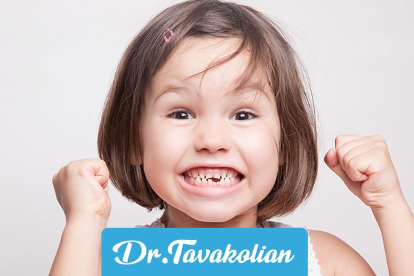 ترتیب افتادن دندان شیری