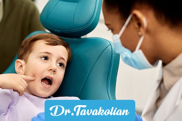 درمان خانگی آبسه دندان کودکان