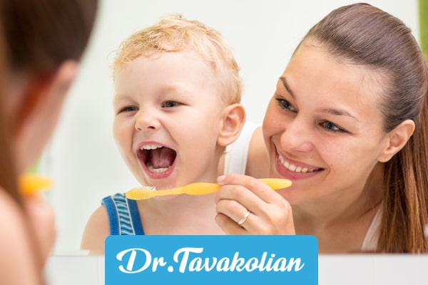زمان طلایی مسواک زدن کودکان