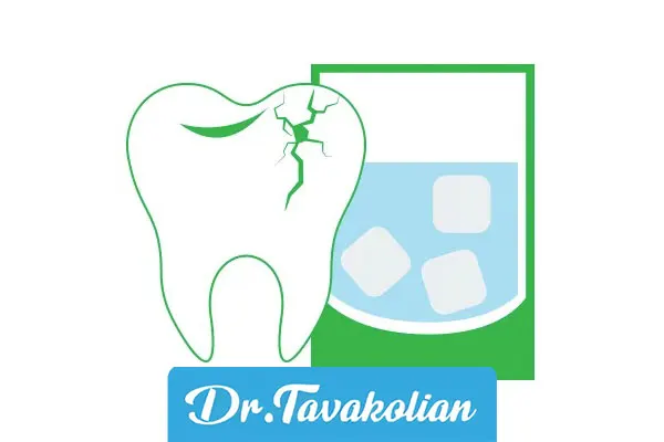 جویدن یخ و ترک مینای دندان